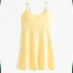 Abercrombie & Fitch Yellow Mini Dress